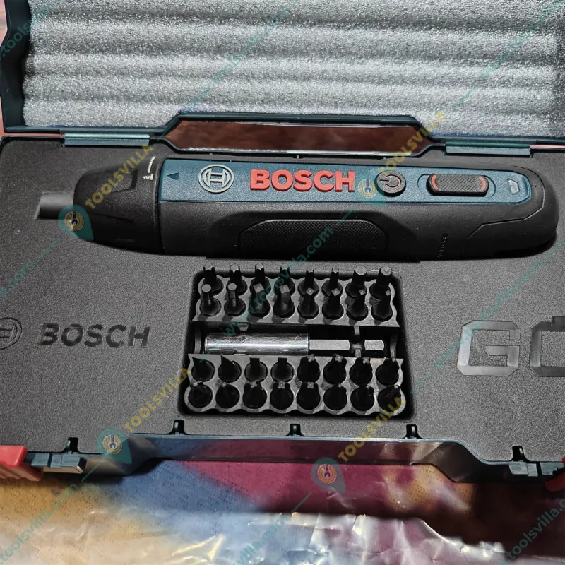 Bosch GO 2.0 Professional Cordless Screwdriver with 33-Pcs Screwdriver Bit Set