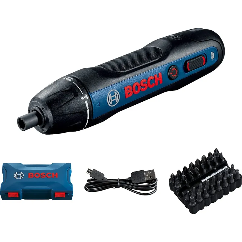 Bosch GO 2.0 Professional Cordless Screwdriver with 33-Pcs Screwdriver Bit Set