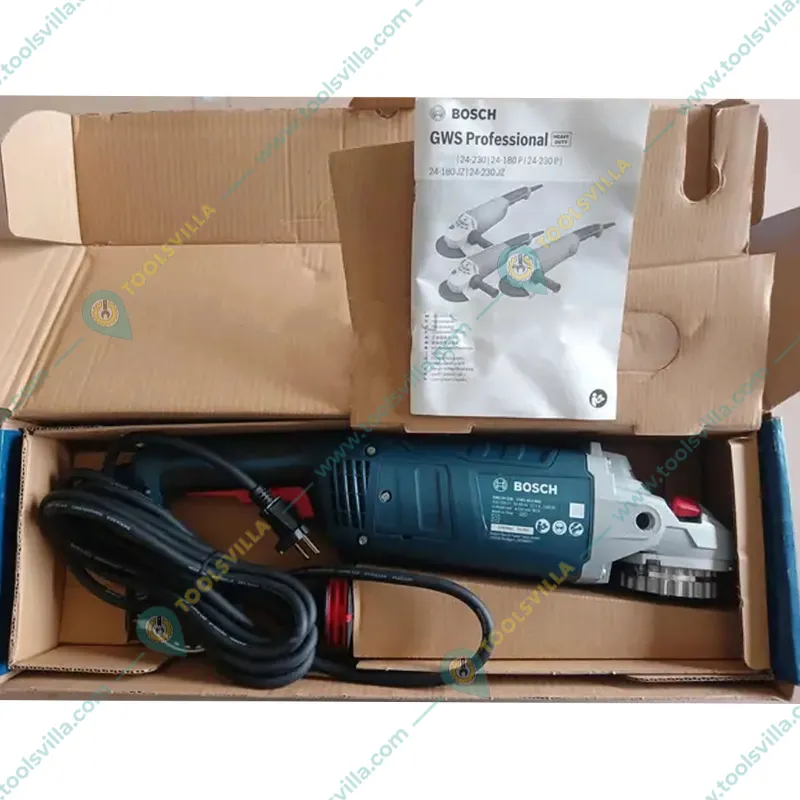 Bosch GWS 24-230 9 inch (230 mm) Large Angle Grinder 2400 W, 6500 RPM