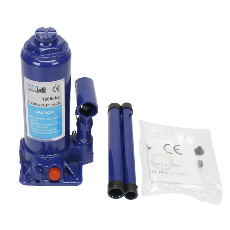 Heavy Duty 10 Ton Load Capacity Bottle Jack For SUV's, Sedan, Hatchback, Mini Van- 305 mm Maximum Lifting Height