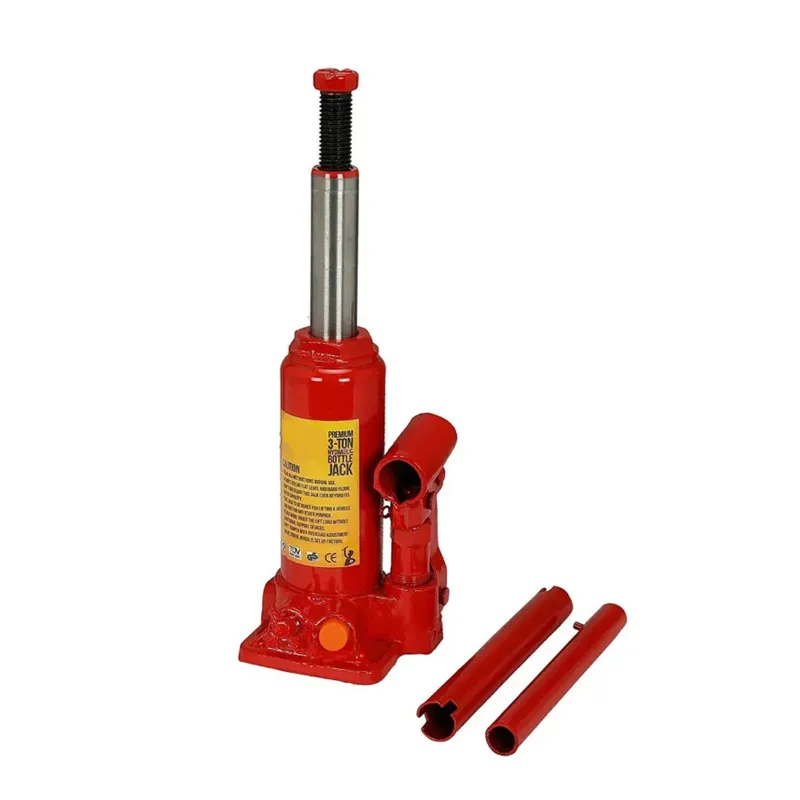 Heavy Duty 3 Ton Capacity Hydraulic Bottle Jack For Mid Size Cars, SUV - 305 mm Maximum Lifting Height