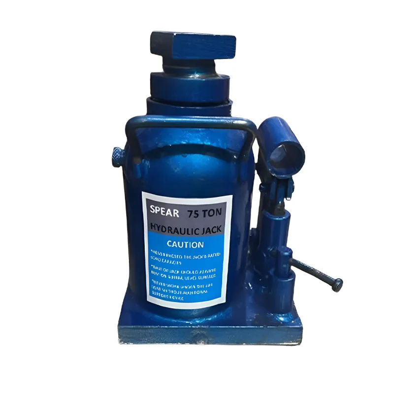 Spear 75 Ton Hydraulic Bottle Jack, 360 mm Maximum Lifting Height For Repairing Cars & Tyre Change 