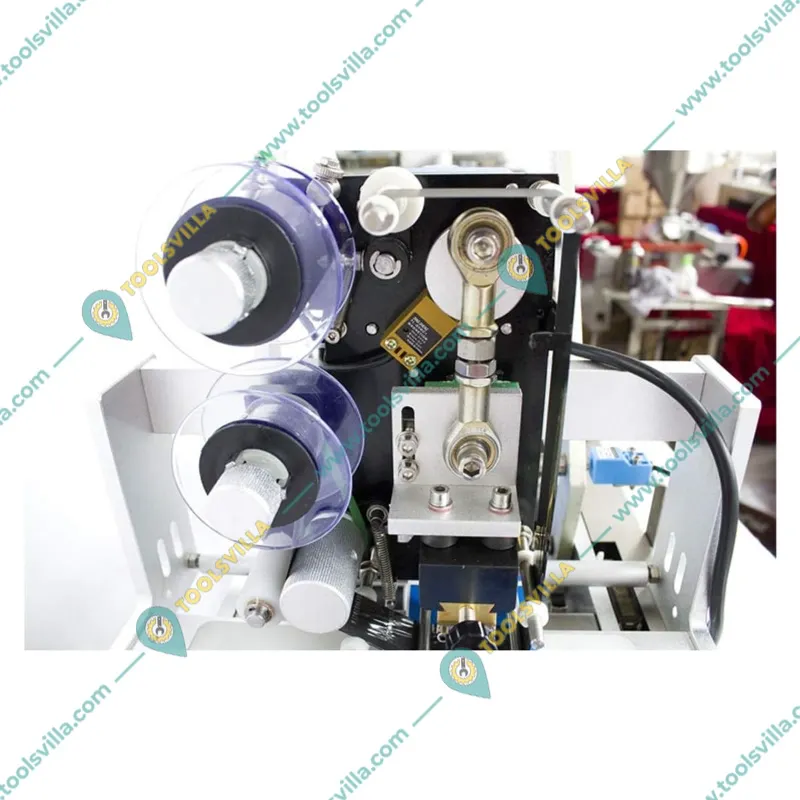 Round Bottle Label Machine 120W with Coding Printing
