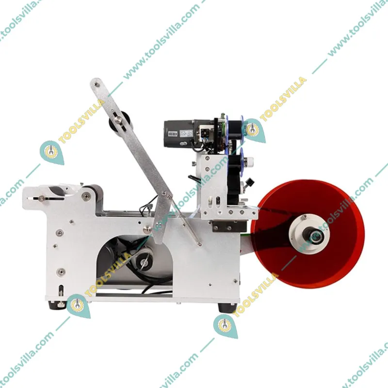 Round Bottle Label Machine 120W with Coding Printing