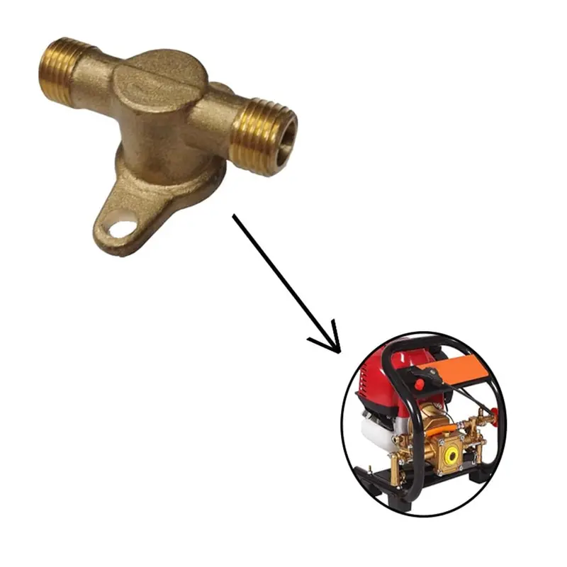 Brass Connector for Petrol Operated Portable Power Sprayer 4 Stroke , 31 CC Displacement