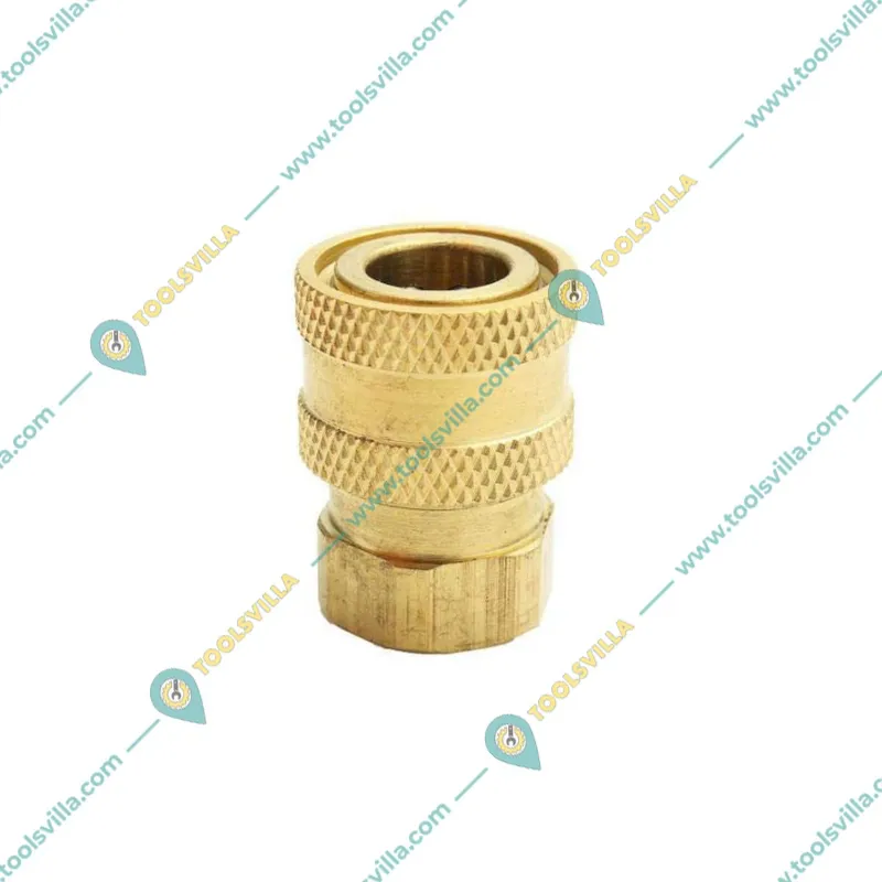 Premium Quality 1/4 Quick Connector (Brass) for Foam Cannon(Pack-1 pc)
