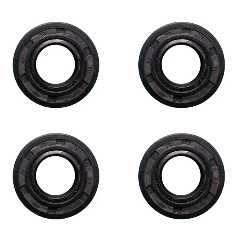 Kisankraft Pack of 4 Oil Seal (Big) For 2 Stroke KK-BC-555 / 7640 / 8640 Brush Cutters