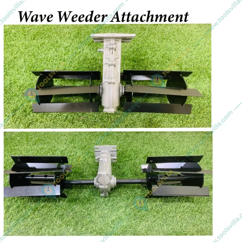 GRAMSTRONG 5 In 1 Multi Attachment 4 Stroke Backpack Brush Cutter With Wave & Cross Blade Tiller Combo (6 Months Warranty)