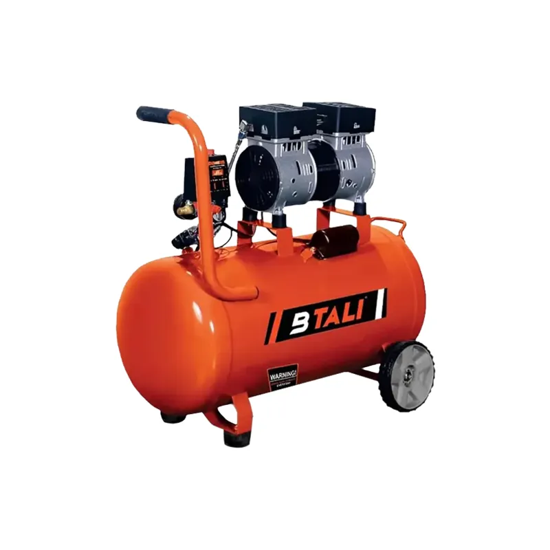 BTALI 50 Litres Oil Free Air Compressor With 1 HP Motor, 115 psi Max. Pressure and 106 LPM Air flow (BT 50  OFAC)