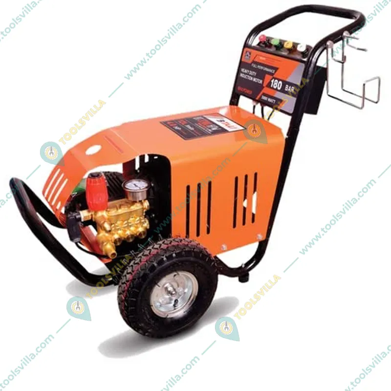 Btali (BT 2200 HPW) 4 HP 180 Bar Proline High-Pressure Washer With 12 LPM Flow Including All Required Accessories