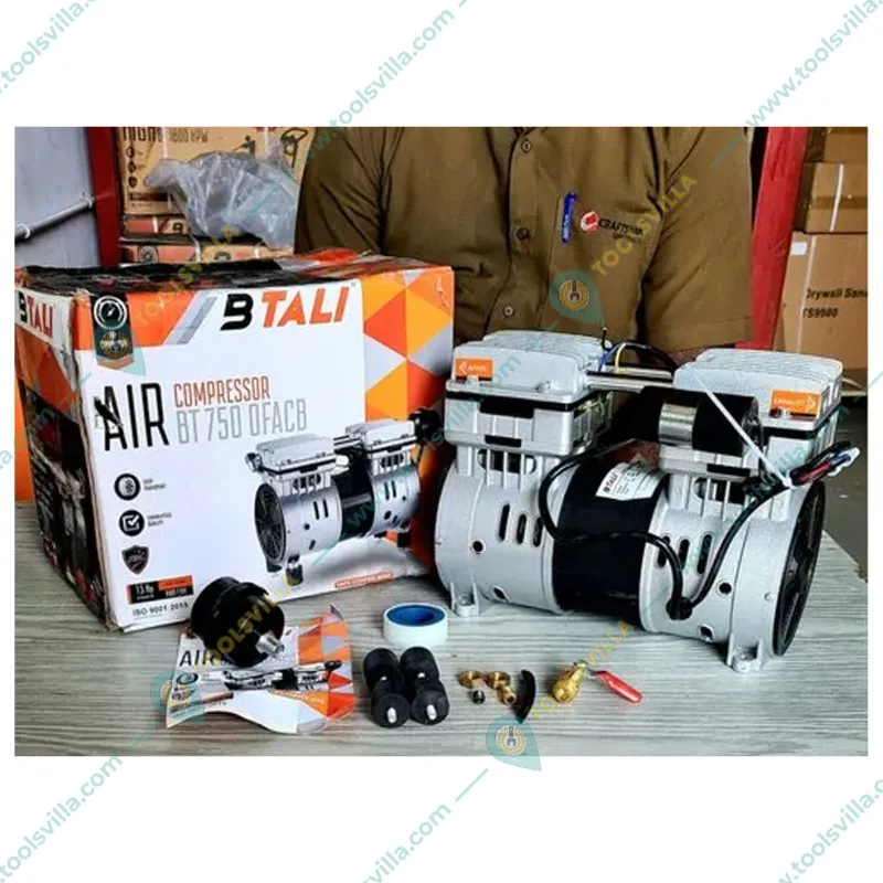 BTALI  1.5 HP/1.1 KW Oil Free Air Compressor Head (BT 750 OFACB)