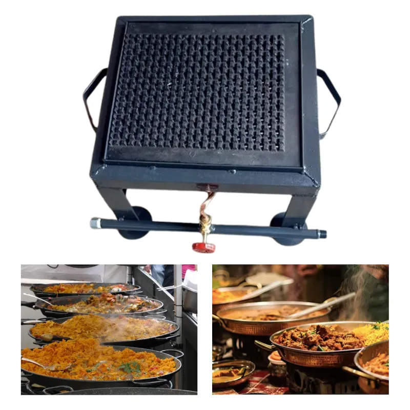 Heavy Duty 12x12 inch T-35 High Flame Gas Buffer Bhatti 