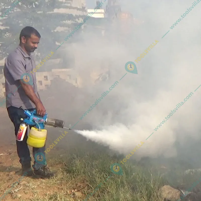 KISANKRAFT KK-TF-8605 Mini Fogging Machine with 2.5 L Chemical Tank for Schools/Hospitals & Municipal Areas