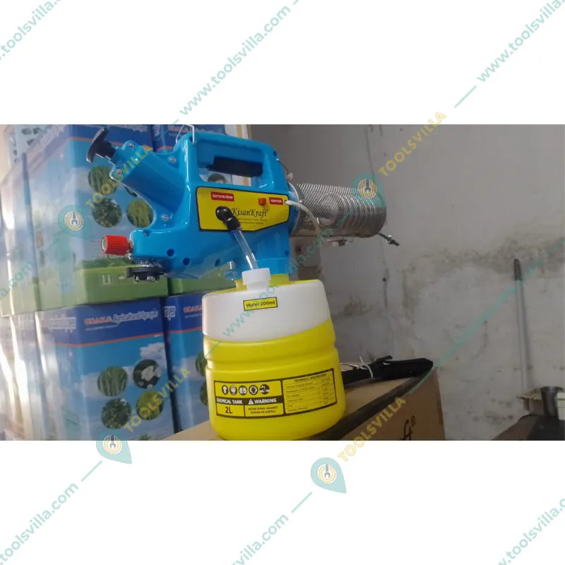 KISANKRAFT KK-TF-8605 Mini Fogging Machine with 2.5 L Chemical Tank for Schools/Hospitals & Municipal Areas