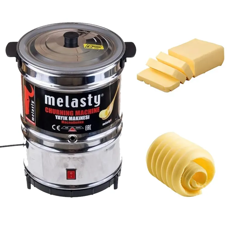 Swastik Agro(Melasty) 20L SS Body Butter Churning Machine with New and Strong Engine