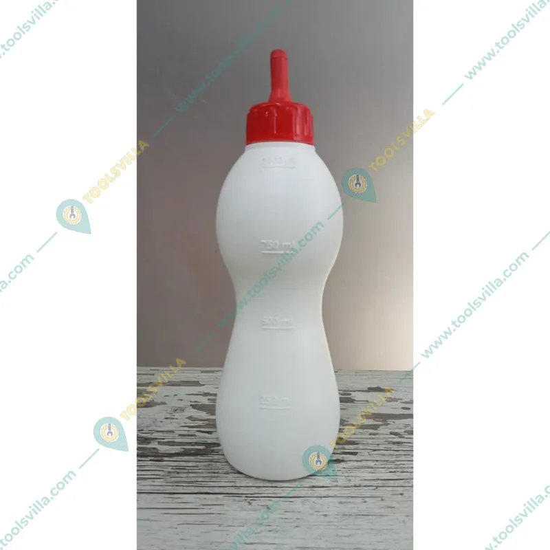 COWTOOLS Calf Feeding Bottle, 1 Liter Capacity (Pack of 2)
