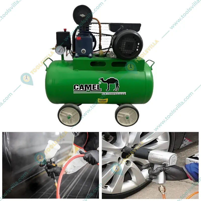 Camel 50L Oil Free Air Compressor, 1 HP Motor Power (AC-50LBD)