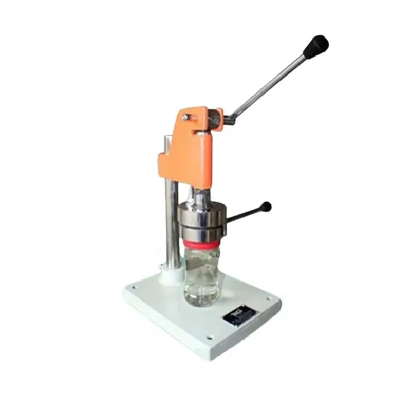 Worship Packaging 90 mm Manual Lug Cap Sealing Machine for Metal Caps
