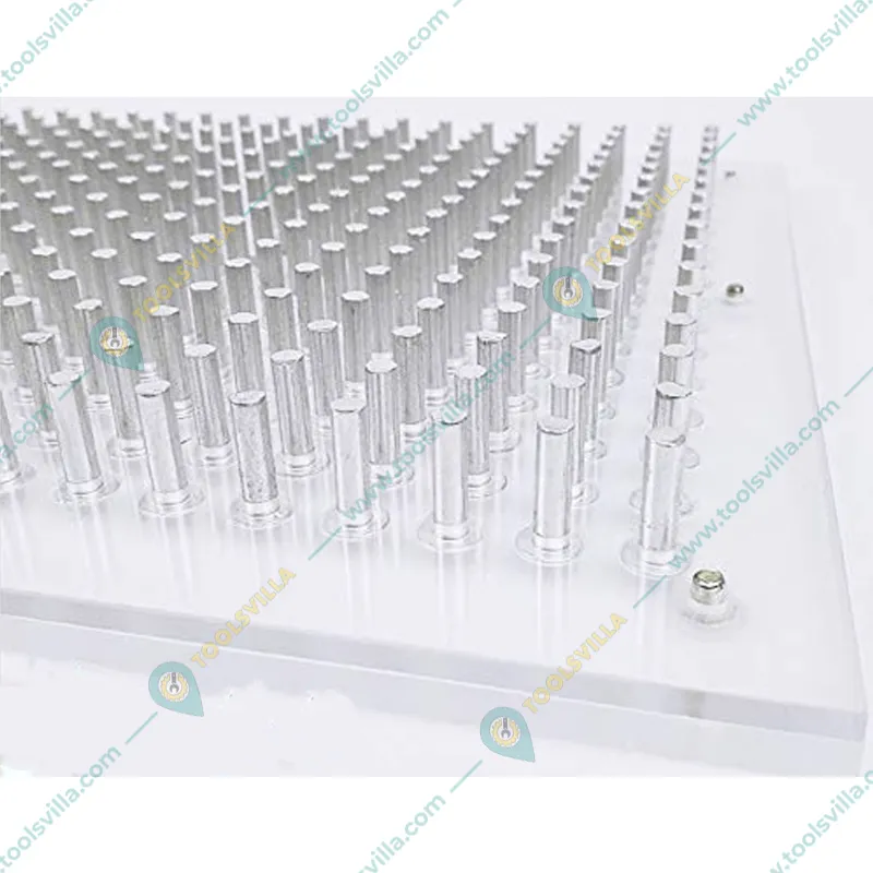 PATCO PHARMA 100 Holes Acrylic-Manual Empty Capsule Filling Machine (Size 5 Capsule - 150 Mg Powder Filling)