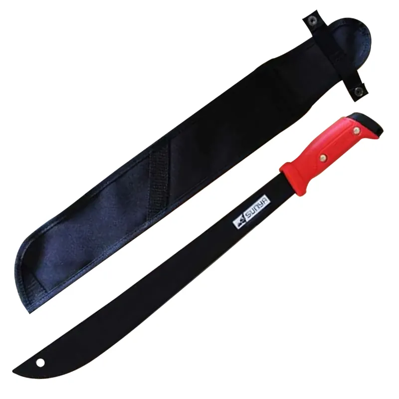 Sunya 44 cm Carbon Steel Garden Knife with Cover for Gardening Purposes