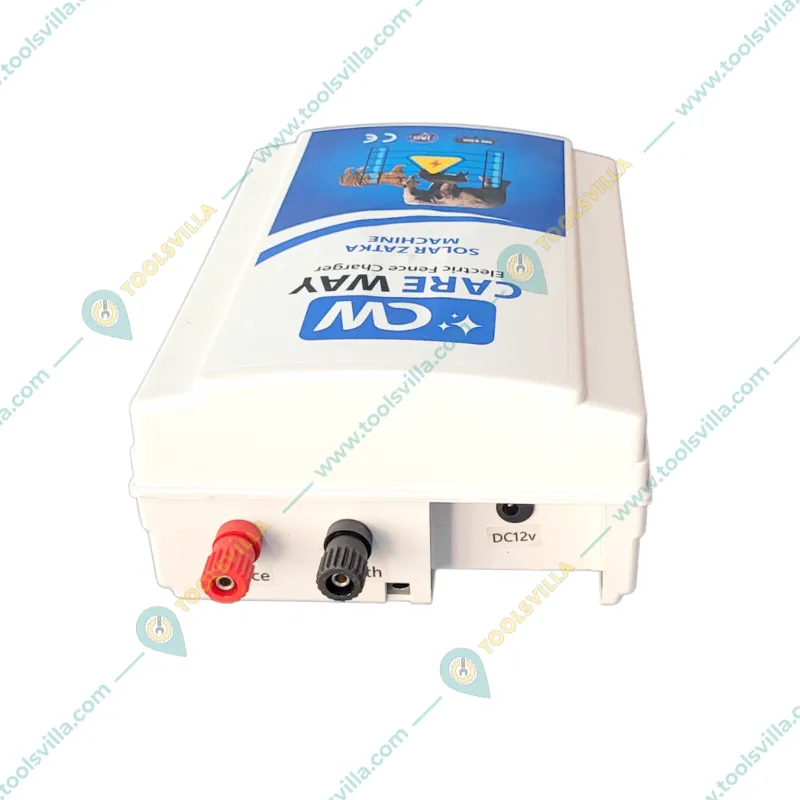 Careway 7 KV Solar Zatka Machine Fence Energizer Security Systems for 10 Acre Area