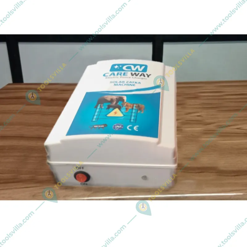 Careway 7 KV Solar Zatka Machine Fence Energizer Security Systems for 10 Acre Area