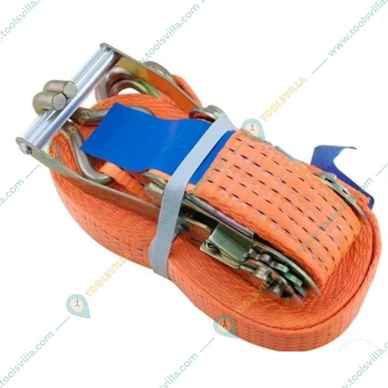 Heavy Duty 5 Ton 10 Meter 50 mm Polyester Ratchet Cargo Lashing Belt