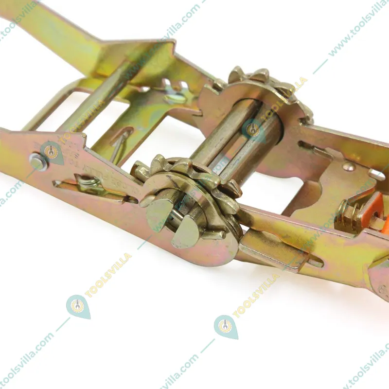 Heavy Duty 5 Ton 10 Meter 50 mm Polyester Ratchet Cargo Lashing Belt