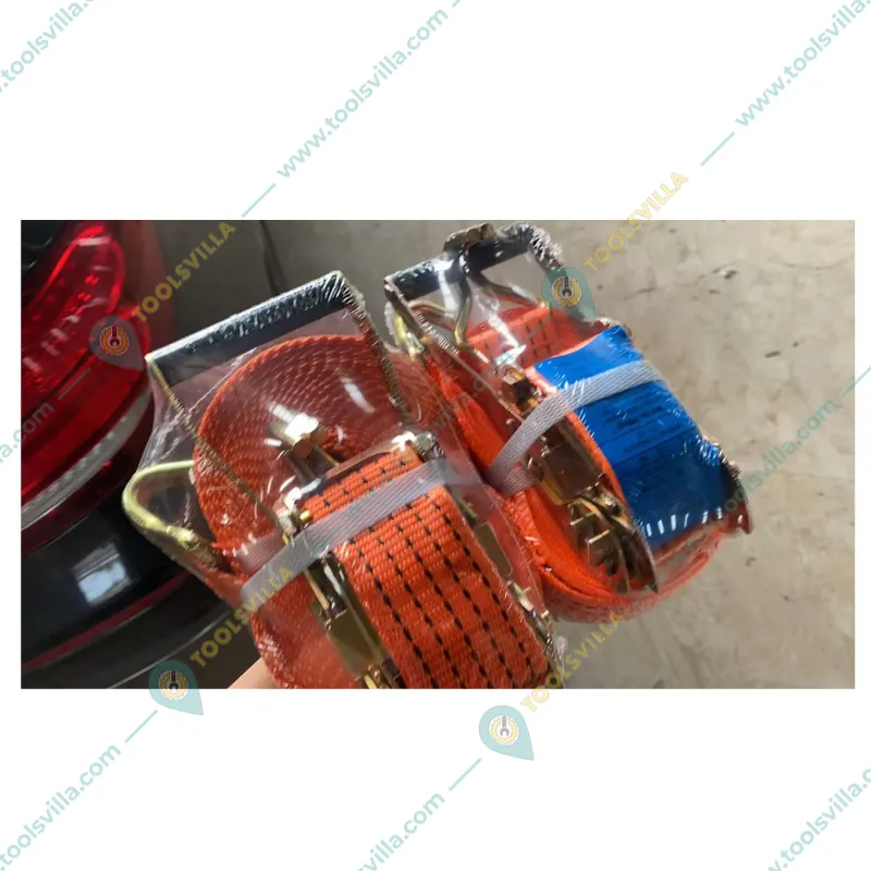 Heavy Duty 5 Ton 10 Meter 50 mm Polyester Ratchet Cargo Lashing Belt