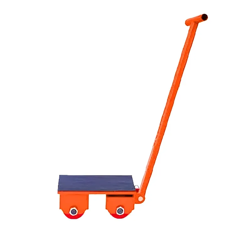 Nutronics 6 Ton Cargo Trolley With Handle, 180° Rotation & 4 PU Wheels