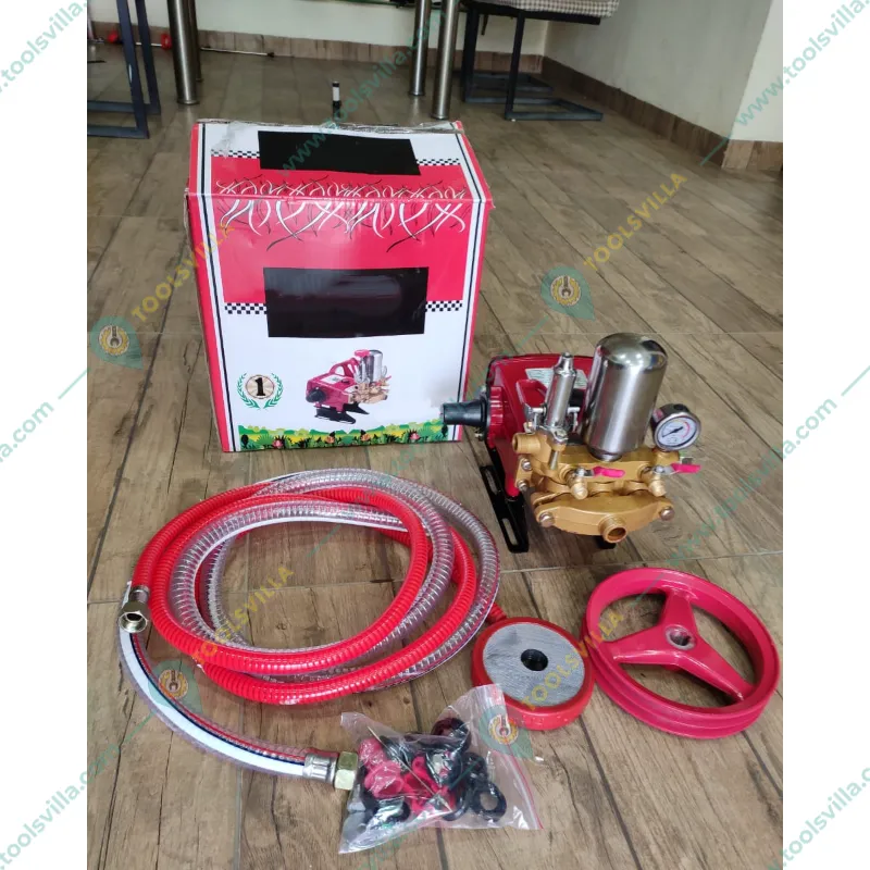 Heavy Duty HTP-22 High Pressure Triple Pistons HTP Sprayer Pump With 2 Outlet For Cleaning & Agricultural Spray
