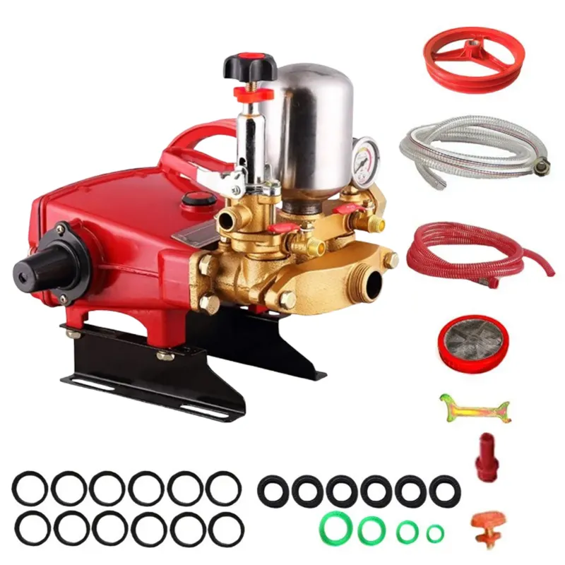 Heavy Duty HTP-30 Triple Pistons Pump With 2 Outlet For Cleaning & Agricultural Spray