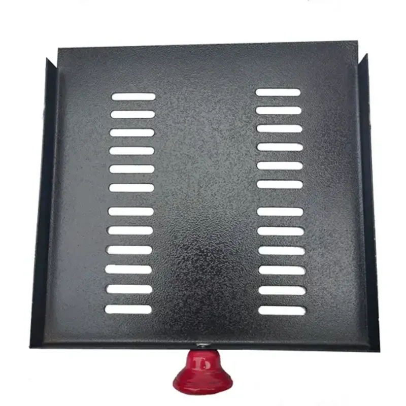 7.5x6.9 inch Cast Iron Charcoal Tray for NE GRILLS Premium Quality 8 inch Mini Charcoal BBQ Grill with 4 Skewers