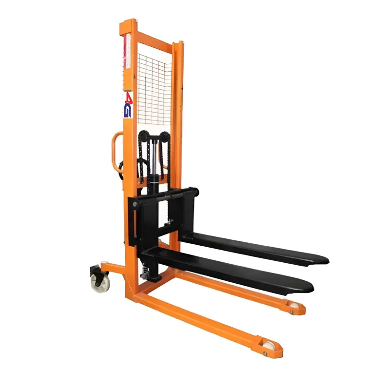4G 2 Ton 'C' Channel Manual Stacker With 2.5 Meter Maximum Lifting Height, Fork Length & Width 1000 x 685 mm