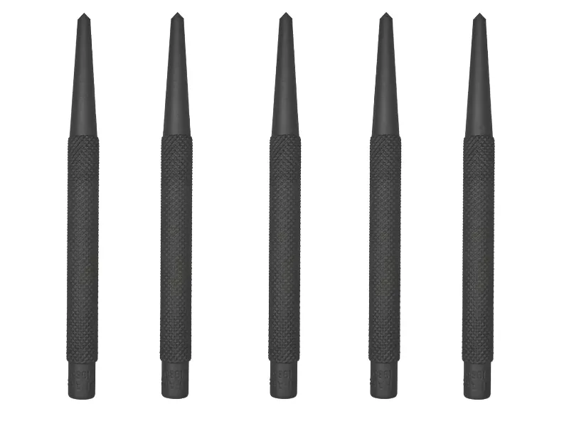 Taparia 1986 Steel (150mm) Centre Punch Drift Punch (Grey) Pack of 5