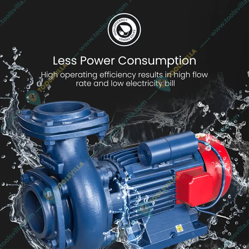 Crompton 0.5Hp Single Phase Centrifugal Monoblock Pump, 40ft Max. Head, 40X40mm (MBJ052(1PH)Y-12) - 1 Year Warranty