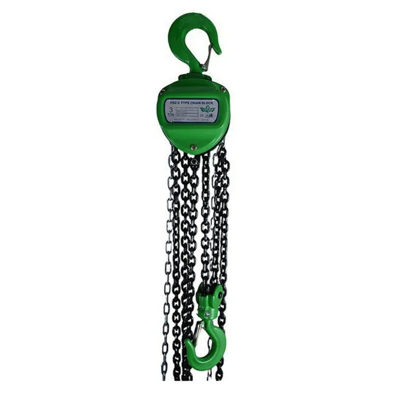 Turtle 3 Ton Double Fall Chain Pulley Block With 6 Meter Load Chain, 6 Meter Hand Chain