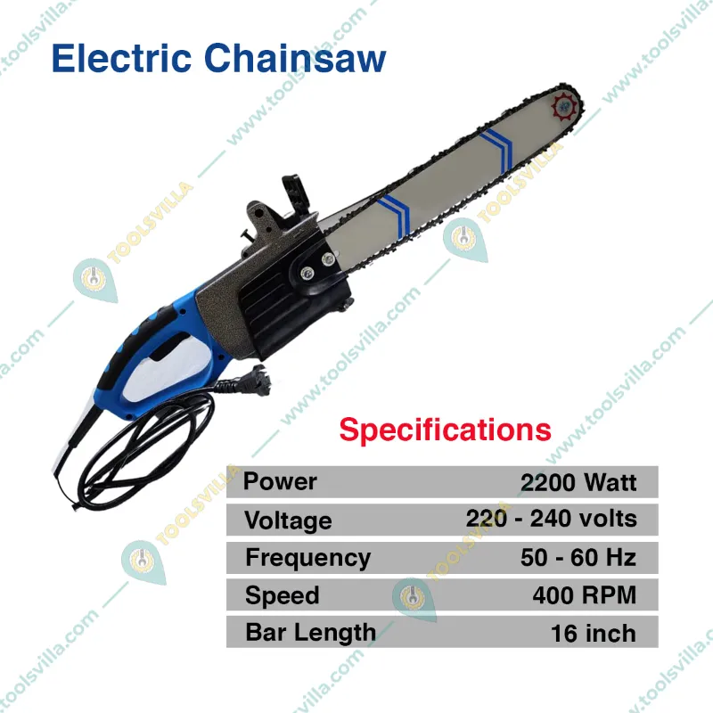 Generic (Imported) Heavy Duty 2200W Electric Chainsaw with 16 inch