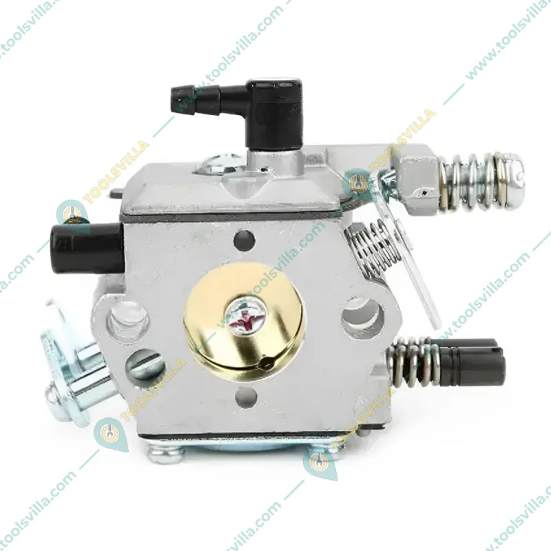 Petrol Chainsaw Spare Part Combo (Carburetor, Packing Gasket Set, Spark Plug and Carburetor Bubble) for 58 cc Chainsaw