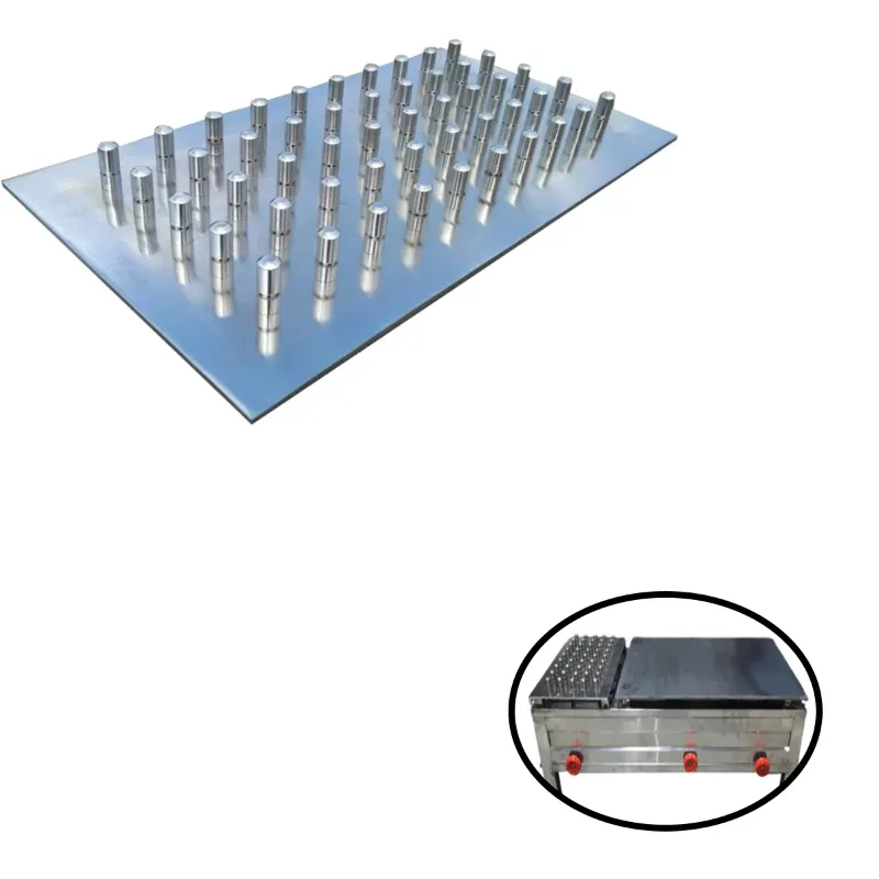 10x18 Inch Stainless Steel Puffer Plate for Chapati Bhatti