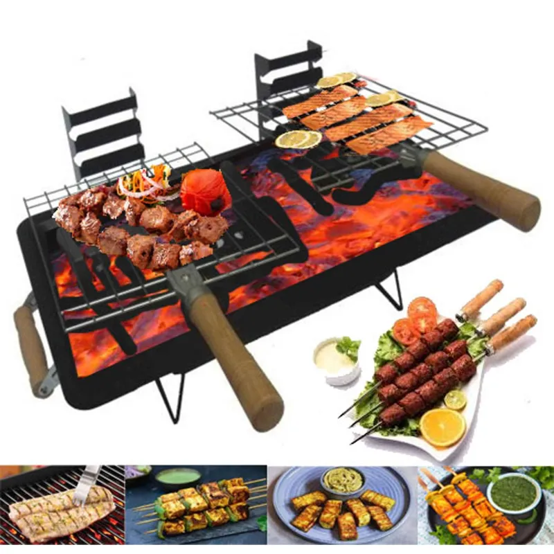 Ovastar Charcoal BBQ Grill, Portable (OWBQ-816 Model)