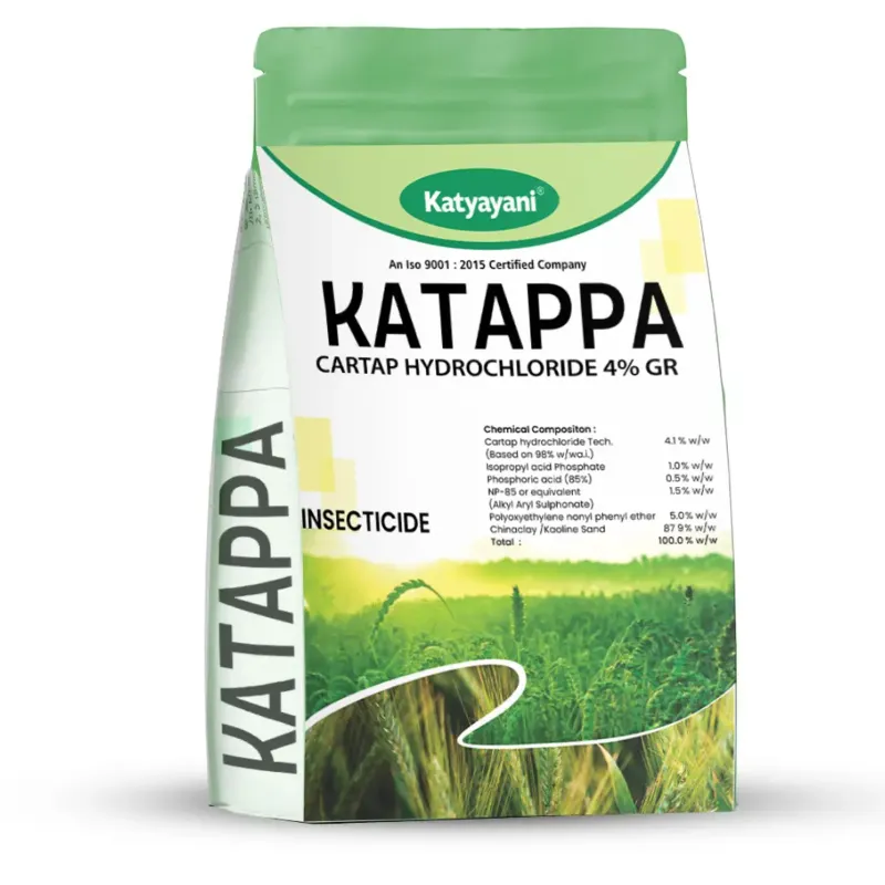 Katyayani Katappa Cartap Hydrochloride 4% GR Insecticide for controlling Caterpillars in Paddy Crops