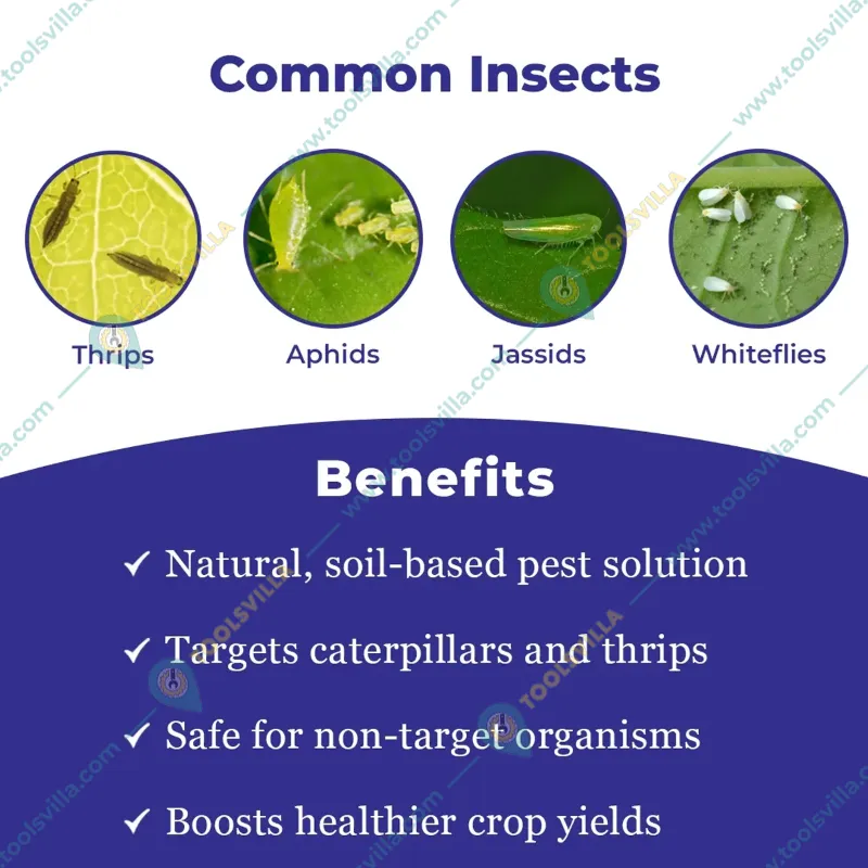 Katyayani Spino 45 Spinosad 45% SC Insecticide For The Control Of Resistant Helicoverpa In Cotton And Red Gram(Pack-50 ml x 1)