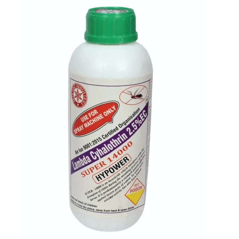 Super 14000 Lambda Cyhalothrin 2.5 % E.C  Insect Killing Chemical