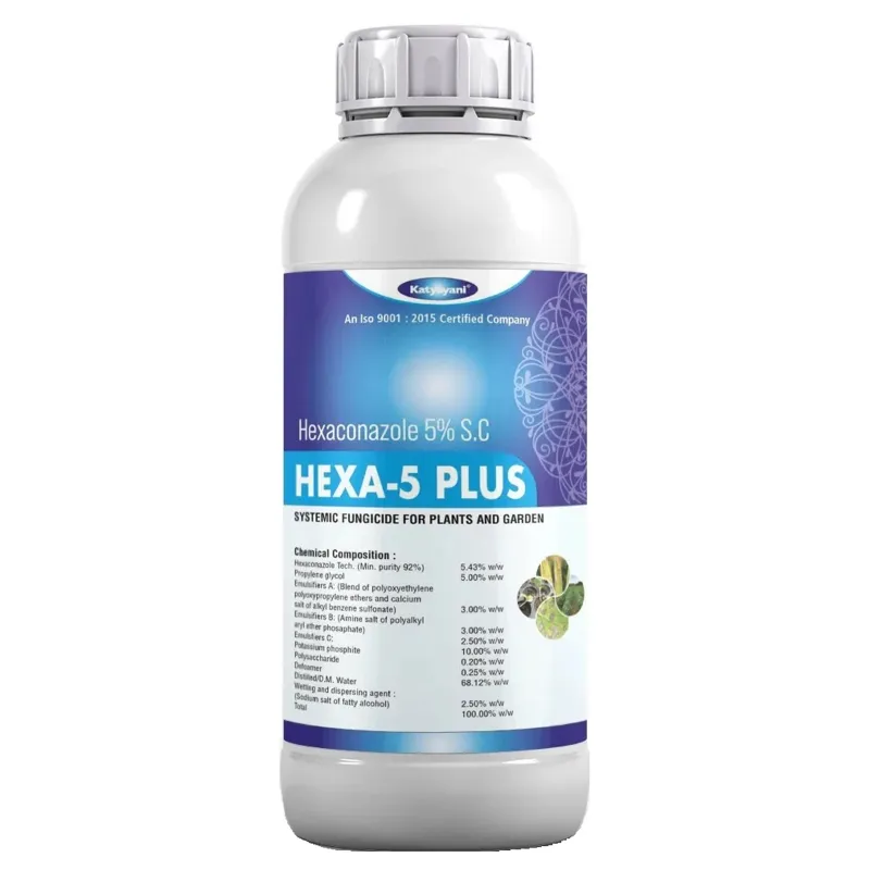 Katyayani Hexa 5 Plus Hexaconazole 5% SC Systemic Fungicide for All Plants 