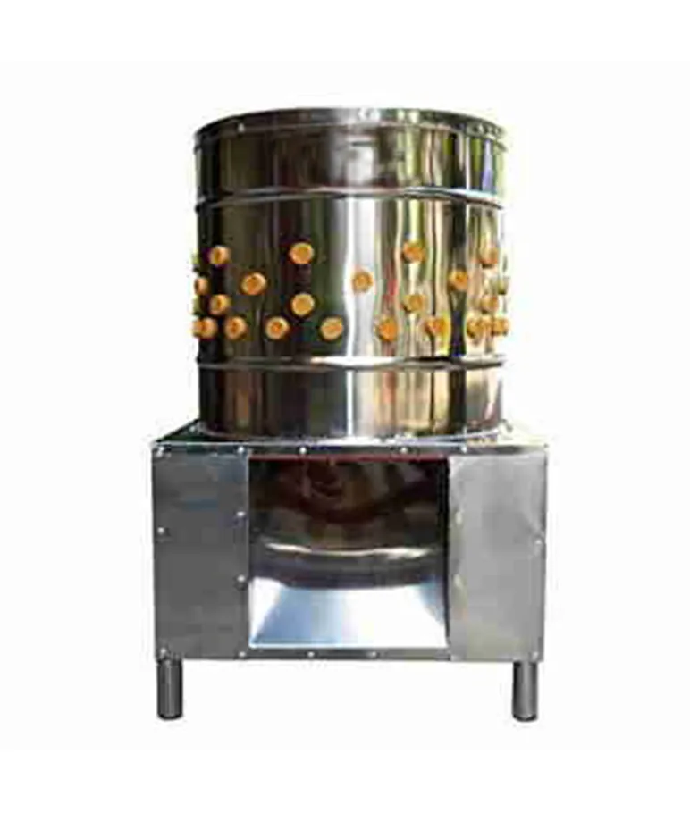 Made in India Commercial 10 Birds Chicken De-feathering Machine with 1.5HP Motor 