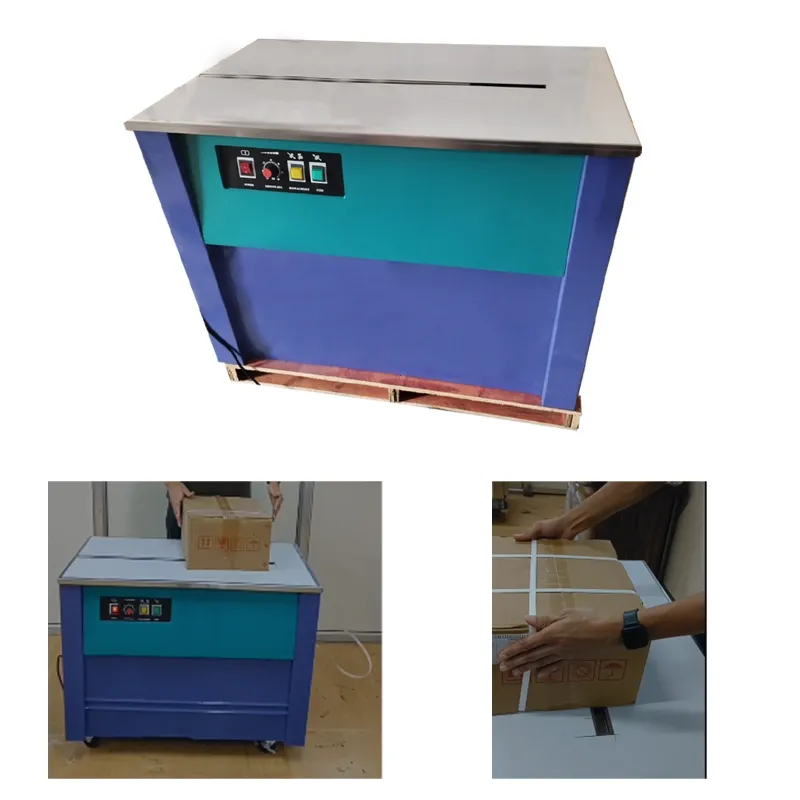 Semi Automatic Strapping Machine, 220V with Strapping Width 5 to 15 mm