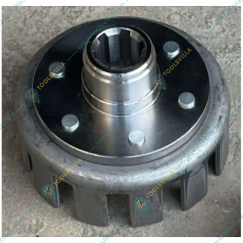 Clutch Cover Assembly (12 Tooth) For 4 Stroke (170F & 173F) Petrol & Diesel Power Weeder / Tiller , 566