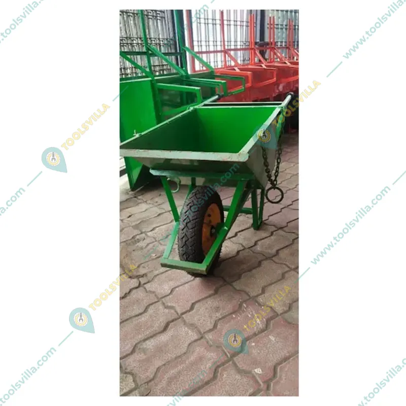 HT 500-1000 KG Capacity 3 Hp Electric Clutch Winch With 50 Meter Wire Rope & 160 kg Load Capacity Wheel Barrow With Chain