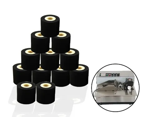 Pack of 7 Premium 36x32 mm Ink Roll for Batch Coding Machine 